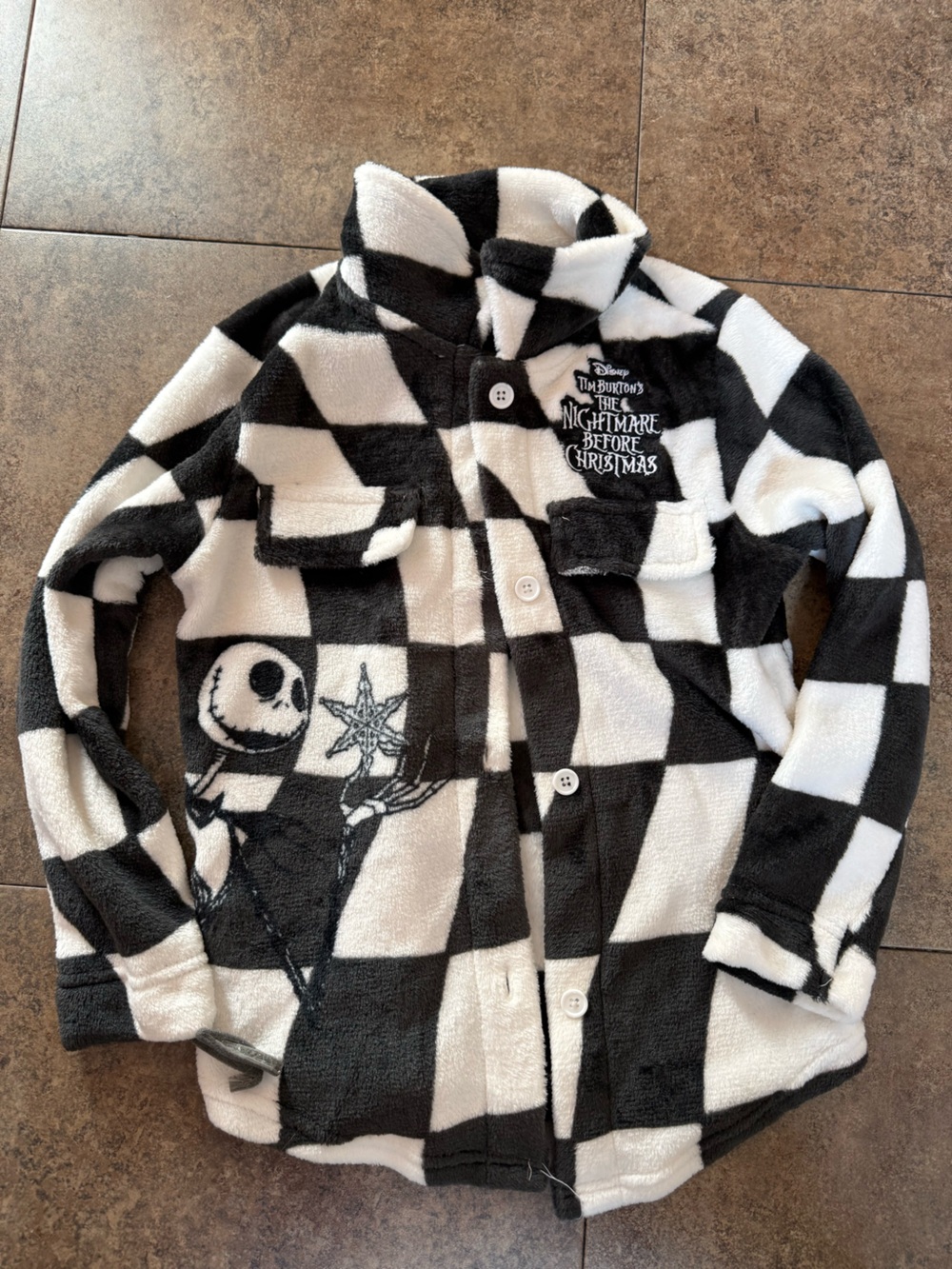 Nightmare before Christmas fleece flannel